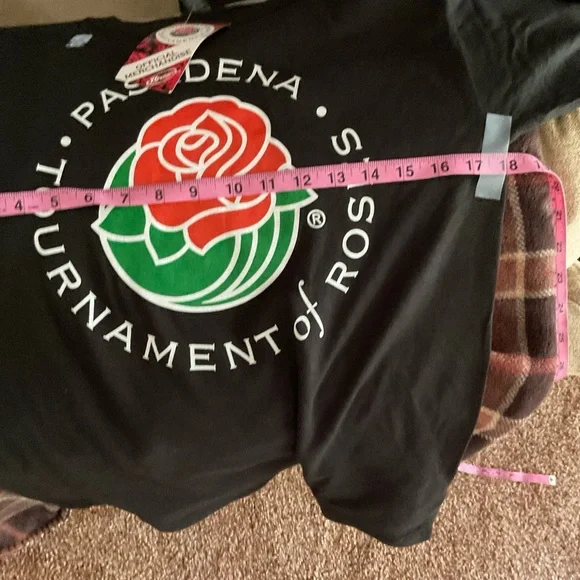 Pasadena Tournament of Roses Black Long Sleeve Shirt, NWT, Size Small - Picture 9 of 9